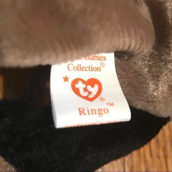 𝅺RINGO the Raccoon, Ty Beanie Baby.‎ Mint - Picture 6 of 7
